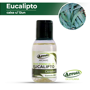 Óleo Essencial de Eucalipto Citriodora 12 x 60ml (caixa c/ 12un)