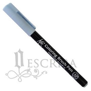 Caneta Pincel Koi Coloring Brush Pen Sakura - Azul Céu Claro  XBR#237