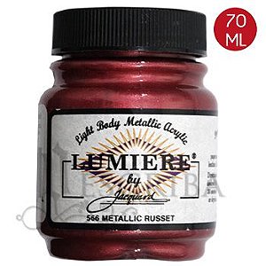 Tinta Para Caligrafia e Pintura - Várias Superfícies  - Lumiere - Castanho Avermelhado 566 - 70ml