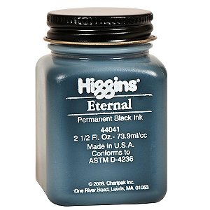 Tinta Para Caligrafia E Desenho Higgins Eternal Black 73,9ml