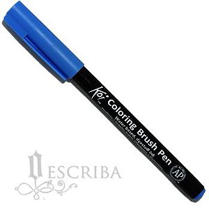 Caneta Pincel Koi Coloring Brush Pen Sakura - Azul Aço XBR#225