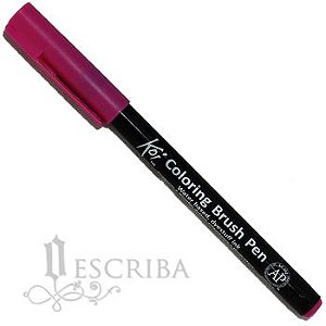 Caneta Pincel Koi Coloring Brush Pen Sakura - Rosa Escuro XBR#221