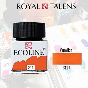 Aquarela Líquida Ecoline Vermelha 311 - 30ml