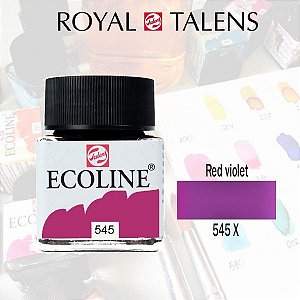 Aquarela Líquida Ecoline Violeta Avermelhado 545 - 30ml