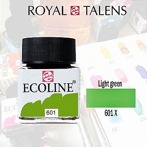 Aquarela Líquida Ecoline Verde Claro 601 - 30ml