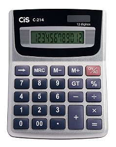 Calculadora De Mesa Cis C-214 12 Dígitos