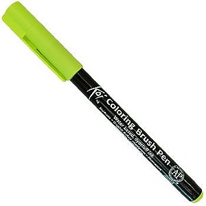 Caneta Pincel Koi Coloring Brush Pen Sakura - Verde Fresh XBR#32