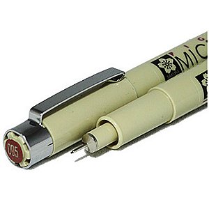 Caneta Nanquim Sakura Pigma Micron 005 Marrom