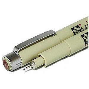 Caneta Nanquim Sakura Pigma Micron 01 Marrom