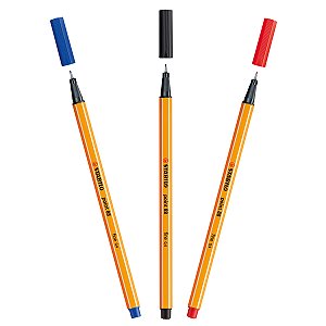 Caneta Stabilo Point 88 0.4mm Várias Cores