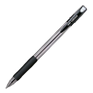Caneta Esferográfica Uni Lakubo SG-100 Preta 1.0mm