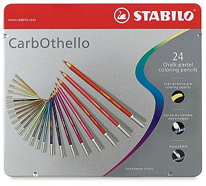 Lápis De Cor Stabilo Carbothello 24 Cores