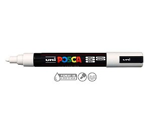 Caneta Posca Uni PC-5M Branca