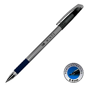 Caneta Esferográfica Cis Minus Azul 0,4mm