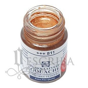 Tinta Guache Para Caligrafia - Talens Bronze 811 - 16ml