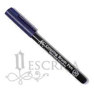 Caneta Pincel Koi Coloring Brush Pen Sakura- Azul Prússia XBR#43