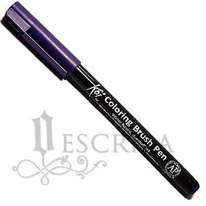 Caneta Pincel Koi Coloring Brush Pen Sakura - Roxo XBR#24