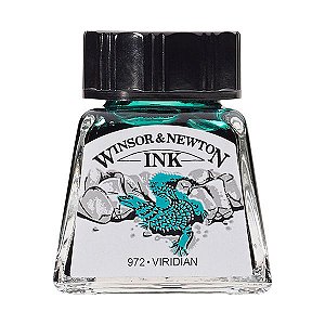 Tinta Para Desenho Winsor & Newton 14ml Viridian