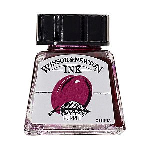 Tinta Para Desenho Winsor & Newton 14ml Purple