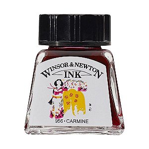 Tinta Para Desenho Winsor & Newton 14ml Carmine