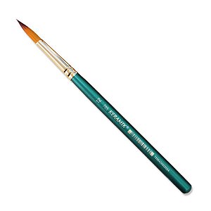 Pincel Redondo Para Aquarela Keramik 705 N 12 Linha Premium