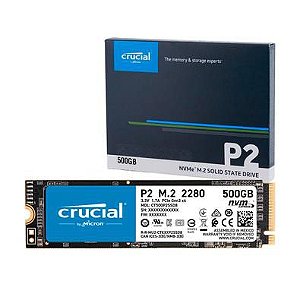 SSD 500GB M.2 NVME P2 CRUCIAL
