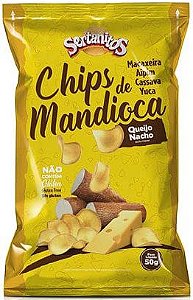Sertanitos Chips de Mandioca Queijo Nacho 50g