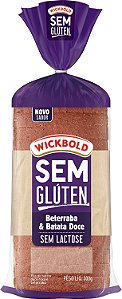 Pão de Forma Wickbold Sem Glúten Beterraba & Batata Doce 300g