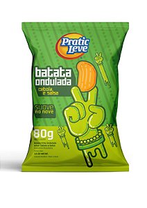 Batata Ondulada Pratic Leve Cebola e Salsa 80g