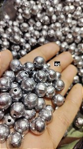 Chumbada redonda (Bola) 5g - kit 0,500kg