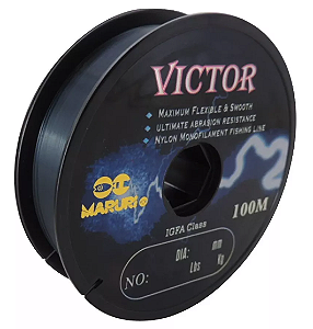 Linha Monofilamento Maruri Victor 0,370mm 21,34lb - 100m