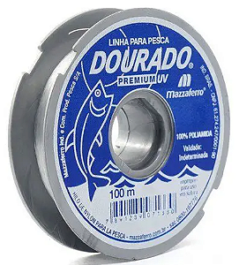Linha Nylon - DOURADO premium 0.20mm 100m