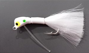 ISCA ARTIFICIAL Xuxinha - Captura 08gr cabeça branca com anti-enrosco