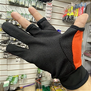 Luval Pesca Ottoni Anti Derrapante ( Par )  Fishing Glove