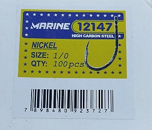 Caixa de Anzol Marine - 12147 N 1/0 c/100pcs