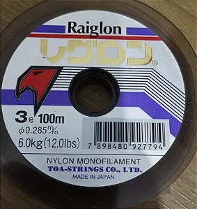 Linha Super Raiglon - 0.28mm 100m
