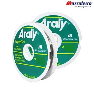 Linha Mono. Araty 0.40mm 20.7lbs 100m