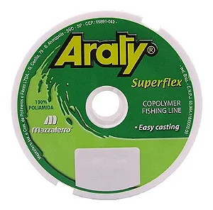 Linha Monofilamento  Superflex - Araty Nº 0.50 120m
