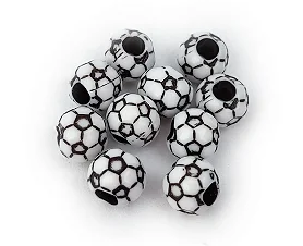 Miçanga Bola de Futbol 9mm JR 15 und.