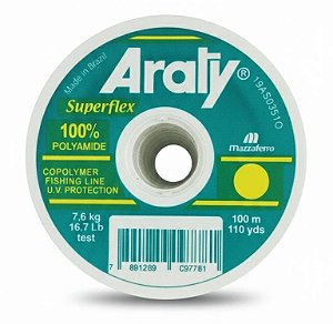 Linha Araty mono. Superflex 100 M 0,35mm
