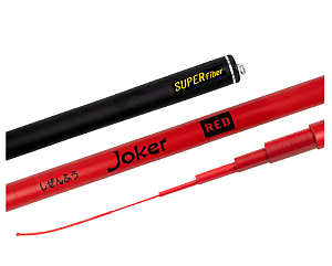 Vara Telescópica Joker Vermelho 3,0M - Maruri