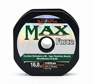 Linha Max force - Daiyama 0.70mm 100m