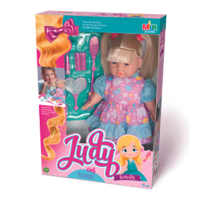 Boneca Judy Beauty com Acessórios