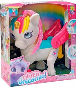 Unicornio com Glitter Diver Unicornio
