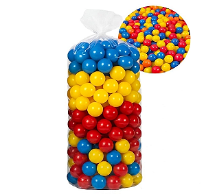 Bolinhas Coloridas de Plástico para Piscina Infantil