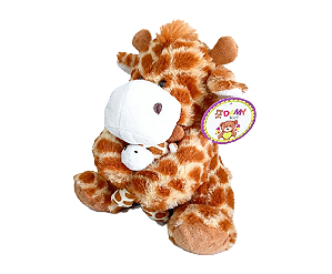 Pelúcia Girafa Girafinha 25cm