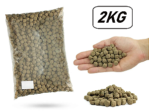 Ração para Peixe 28% Proteína 8 a 10 mm MixFish PACOTE 2KG