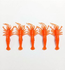 Isca Camarão de Silicone 5un Falcon Ottoni
