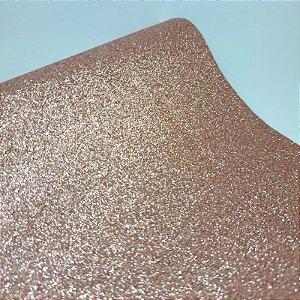 Lonita Glitter 25cmx30cm - Rosa Envelhecido