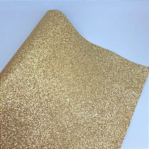 Lonita Glitter 25cmx30cm - Dourado